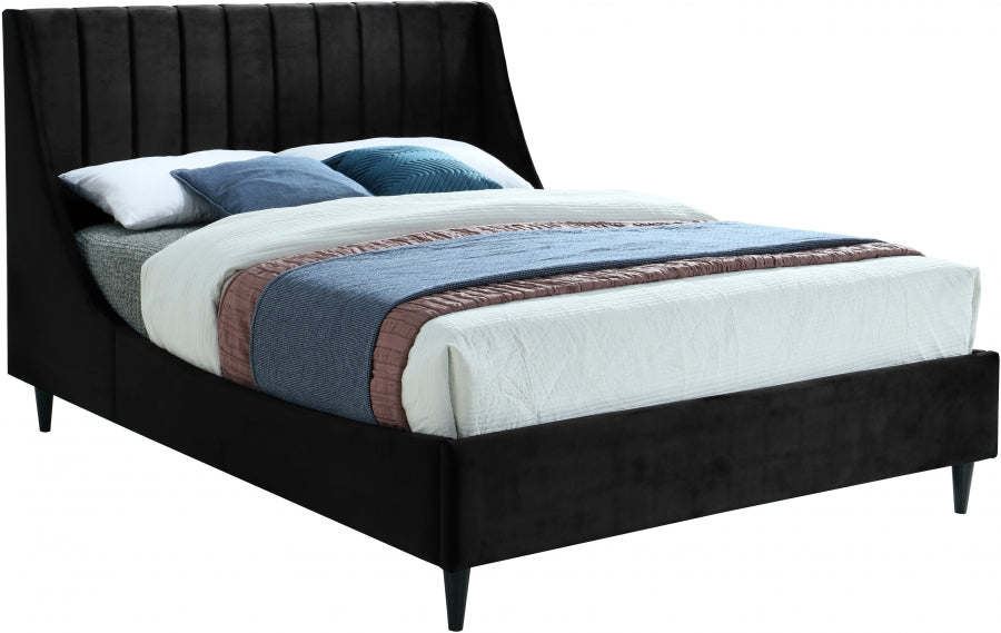 Lit en velours Eva