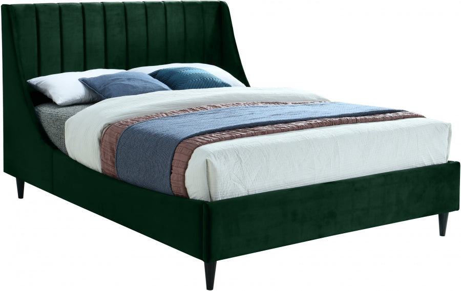 Lit en velours Eva