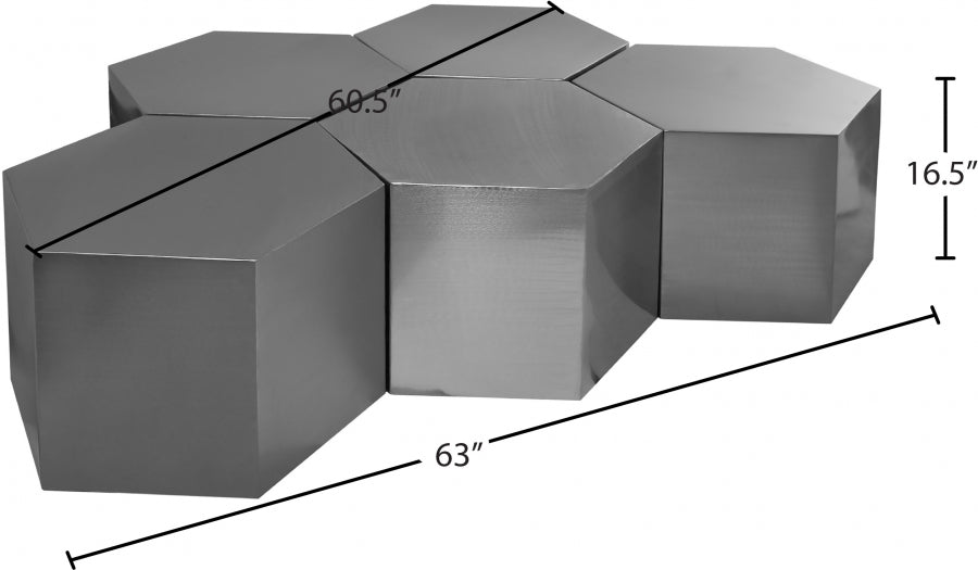 Table Basse Modulaire Hexagone