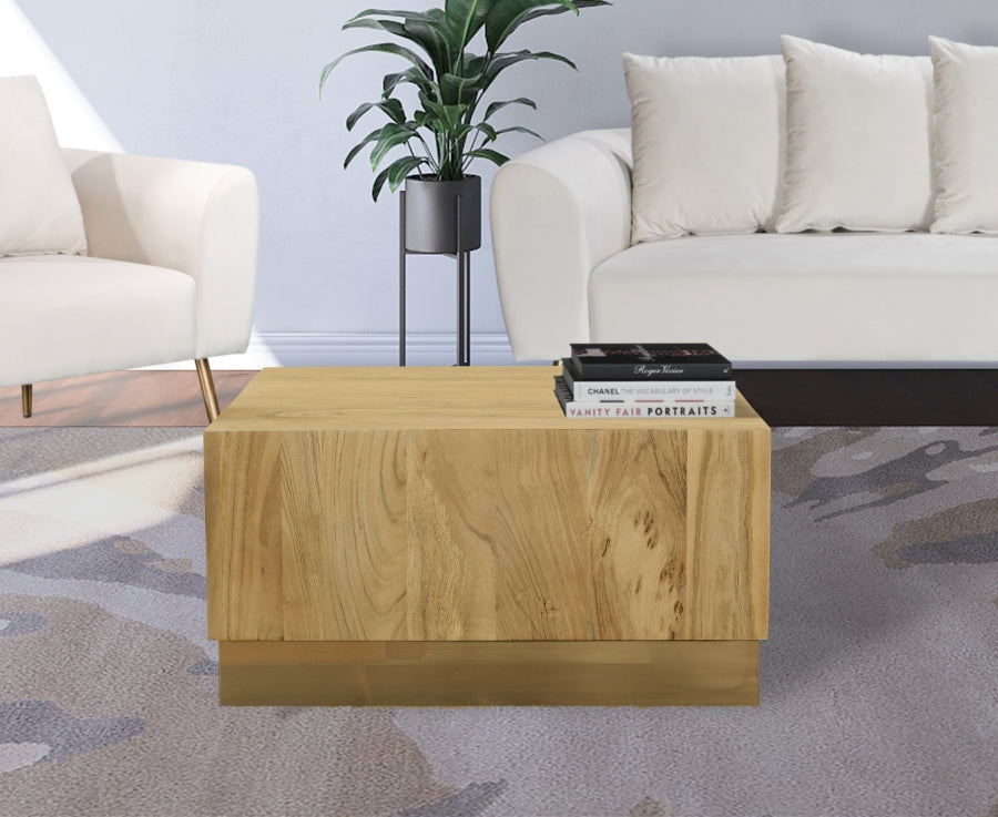 Table basse en acacia