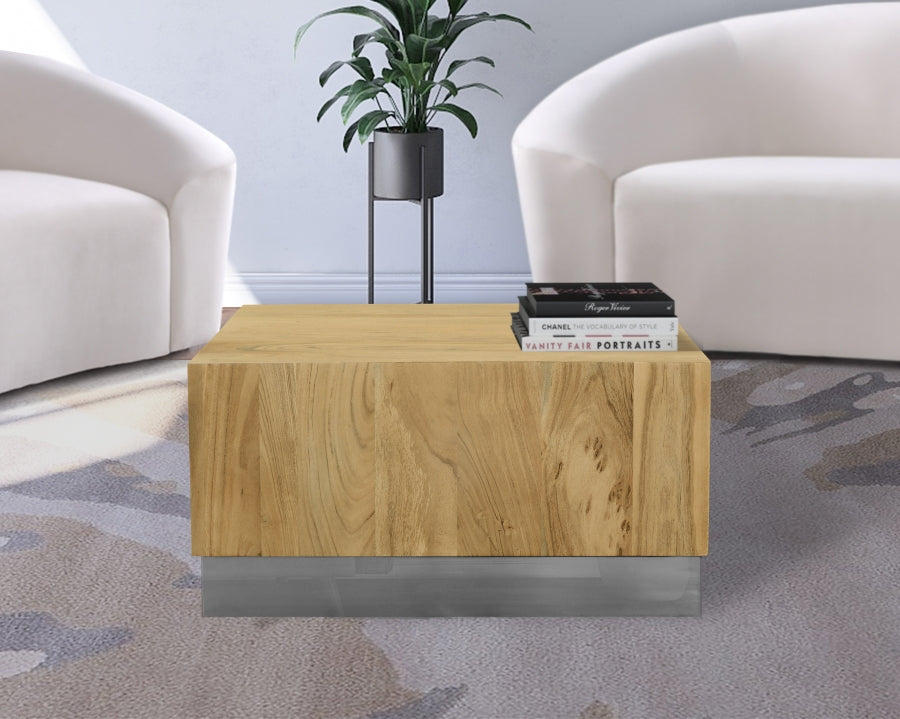 Table basse en acacia