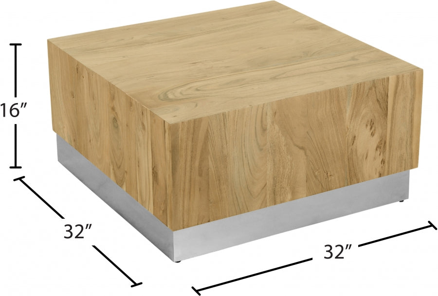 Table basse en acacia