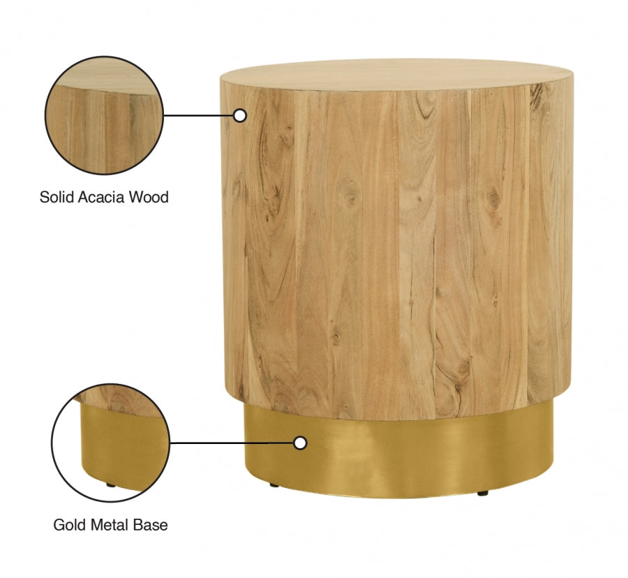 Table de bout en acacia