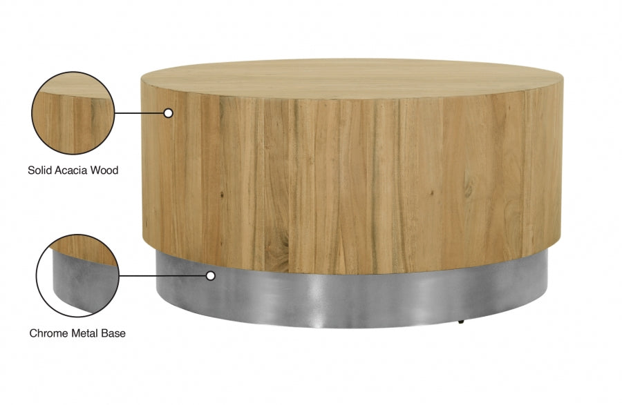 Table basse en acacia