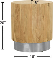 Table de bout en acacia