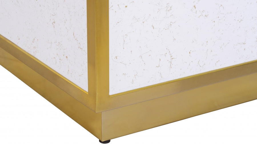 Table basse scintillante