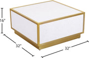 Table basse scintillante