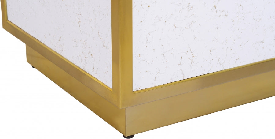 Table de bout scintillante