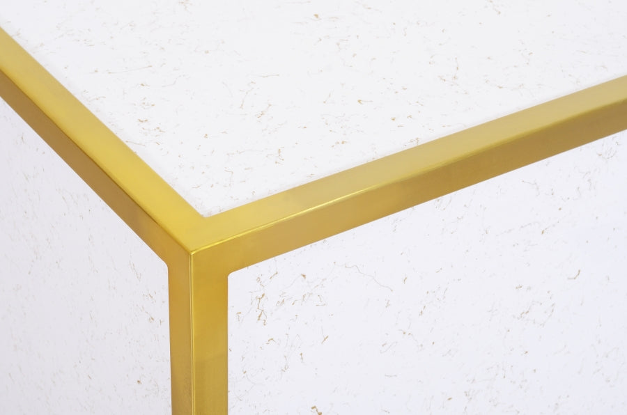 Table de bout scintillante