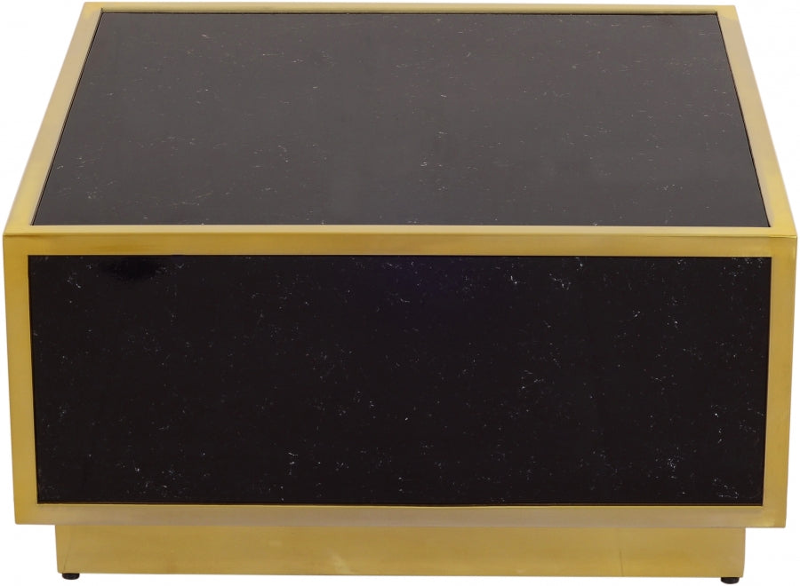 Table basse scintillante