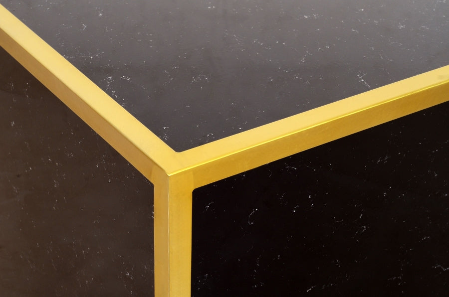 Table basse scintillante