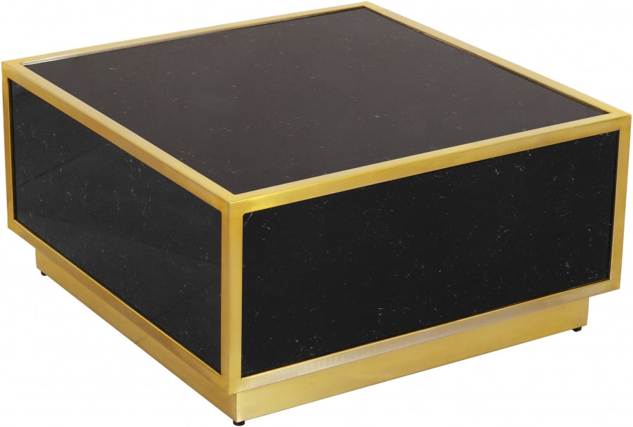 Table basse scintillante