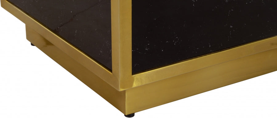 Table de bout scintillante