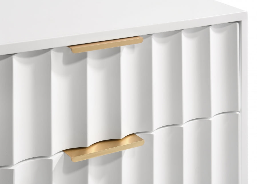 Table de chevet moderniste 
