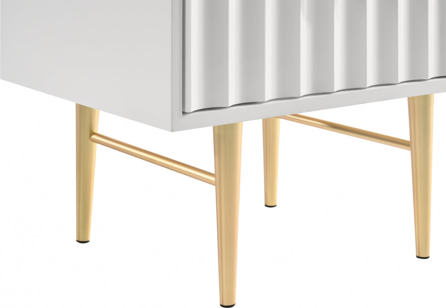 Table de chevet moderniste 