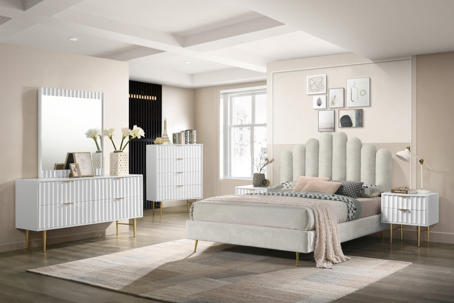 Table de chevet moderniste 