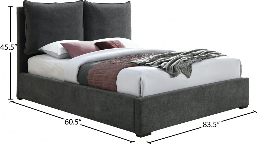Lit en tissu polyester Misha