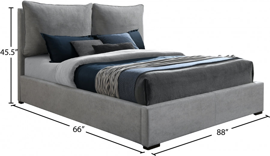Lit en tissu polyester Misha