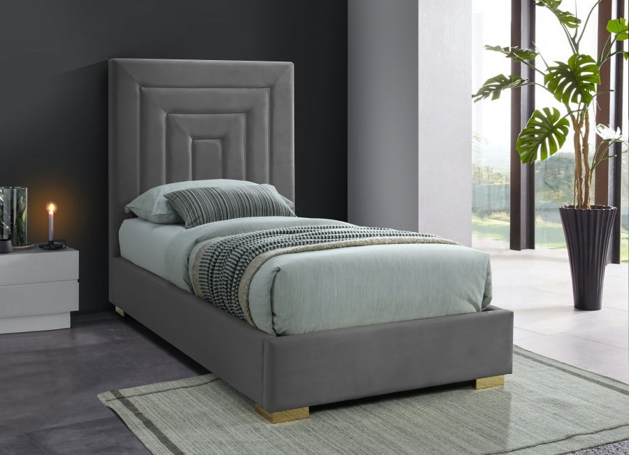 Lit en velours Nora