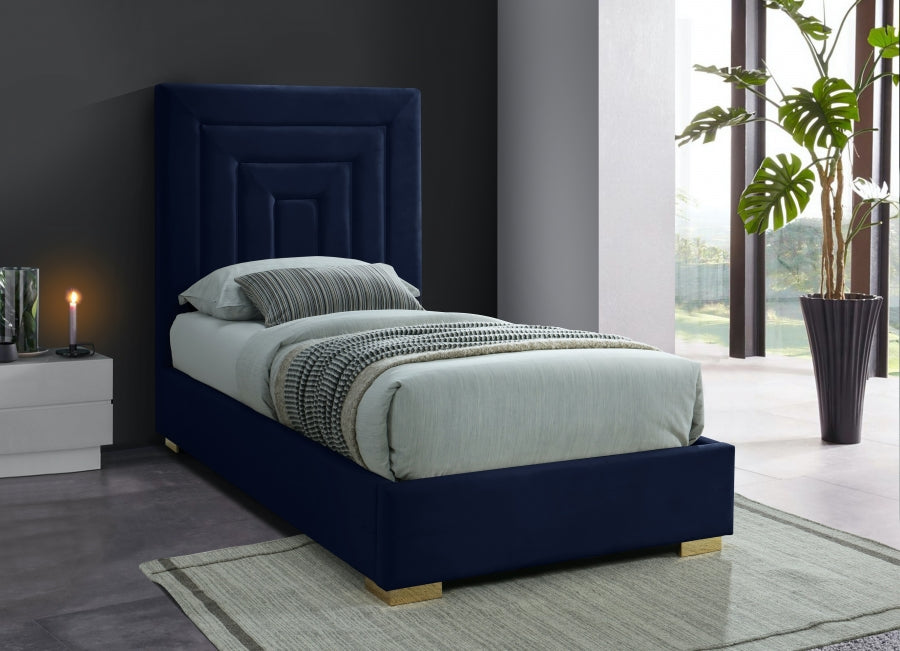 Lit en velours Nora