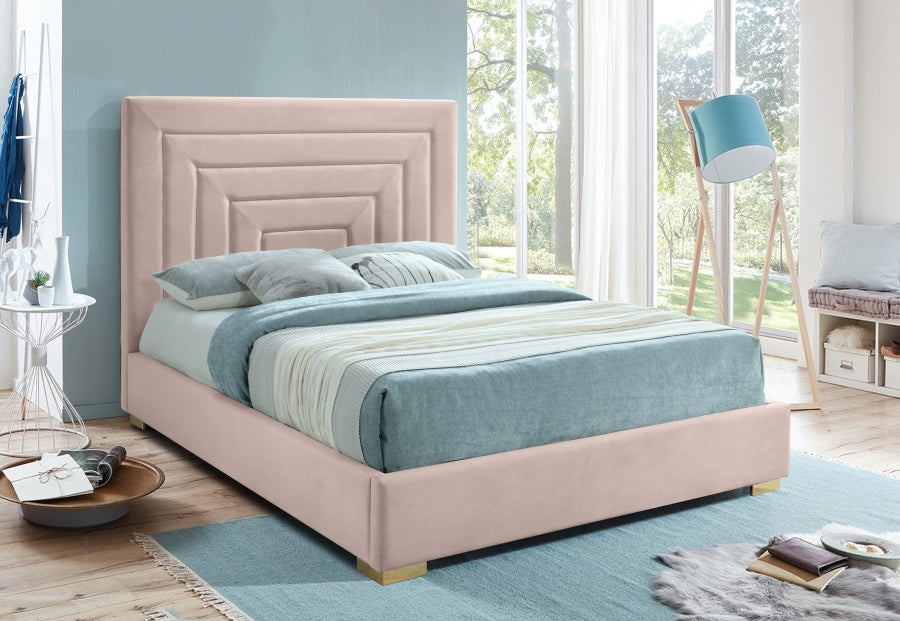 Lit en velours Nora