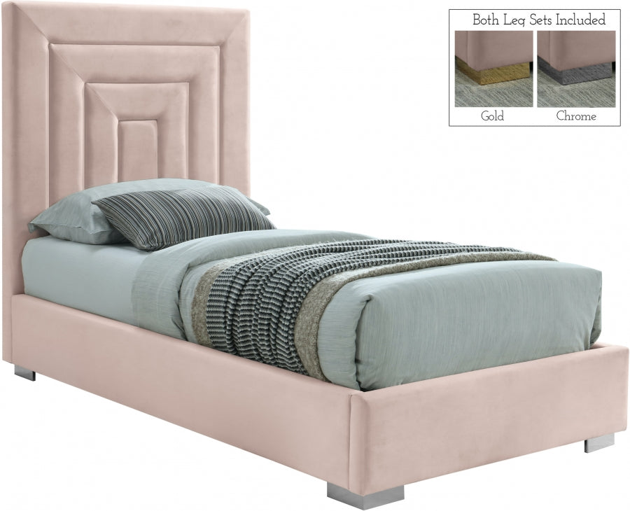 Lit en velours Nora