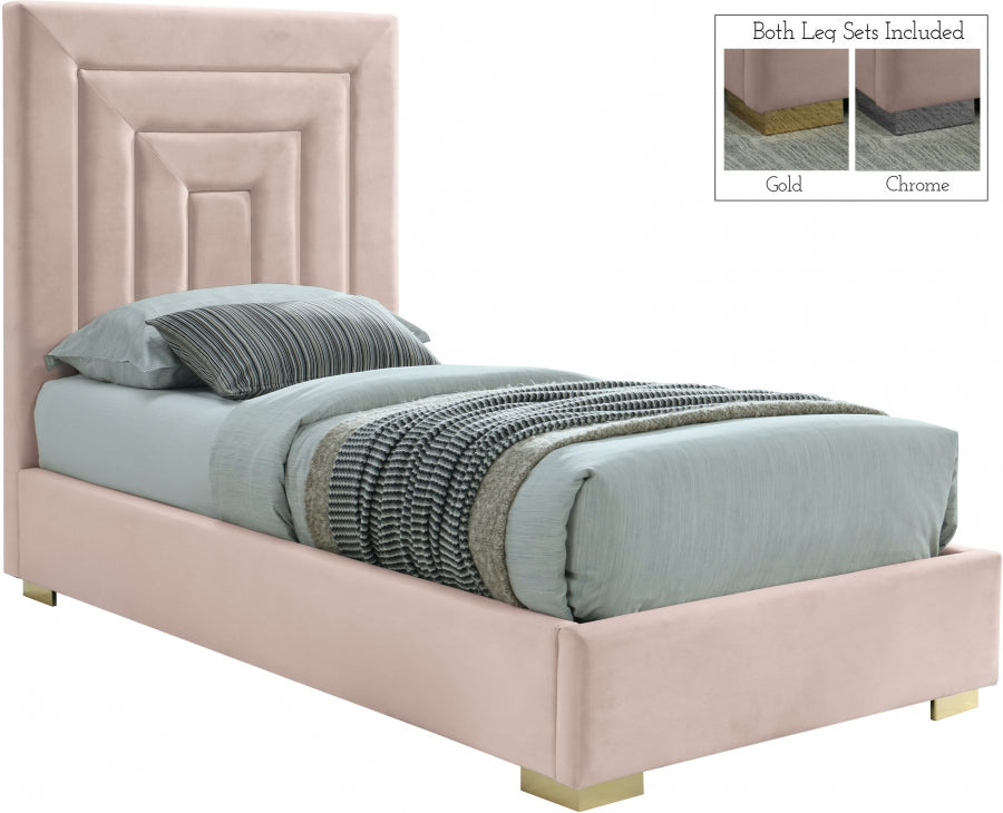 Lit en velours Nora