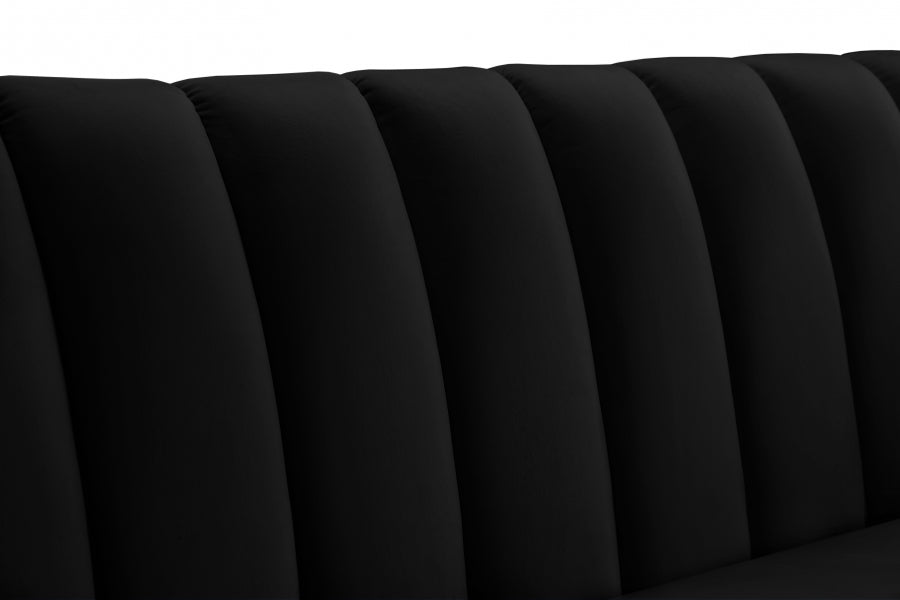 Causeuse en velours Dixie 