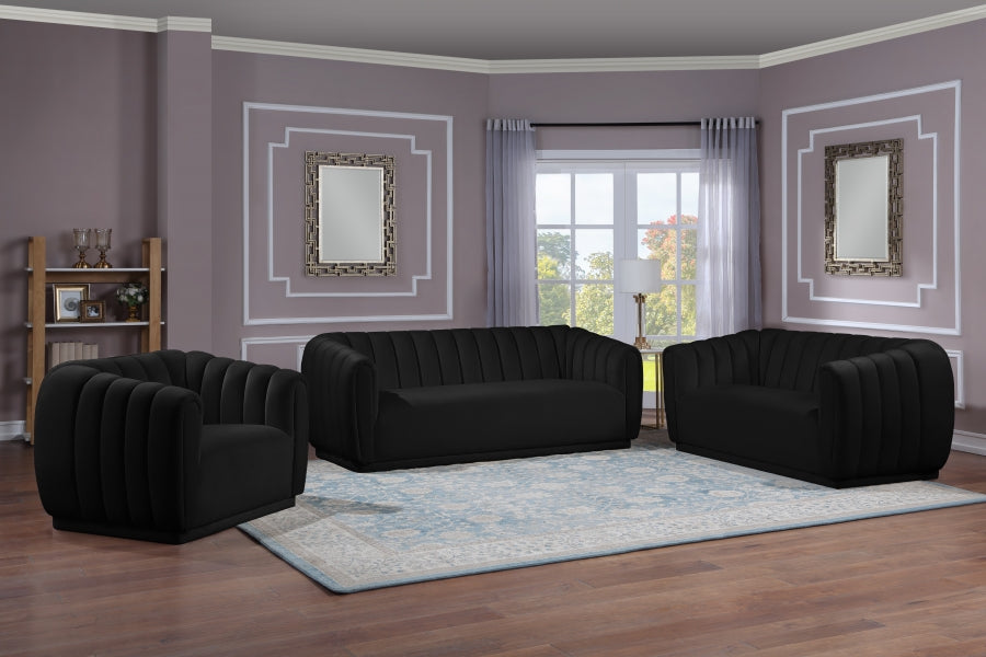Causeuse en velours Dixie 