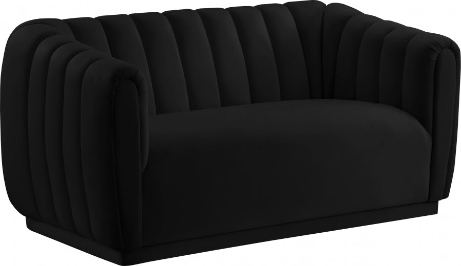 Causeuse en velours Dixie