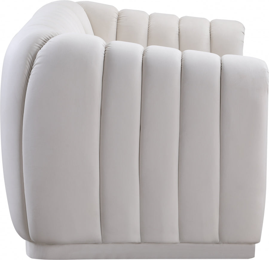 Causeuse en velours Dixie 