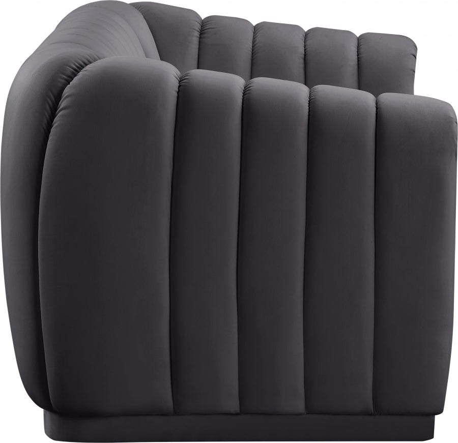 Causeuse en velours Dixie 