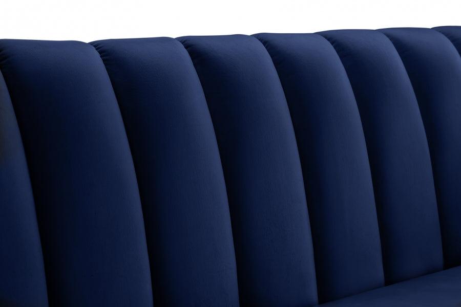 Causeuse en velours Dixie 