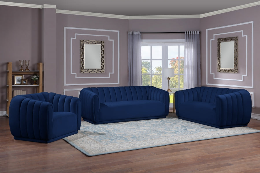 Causeuse en velours Dixie 