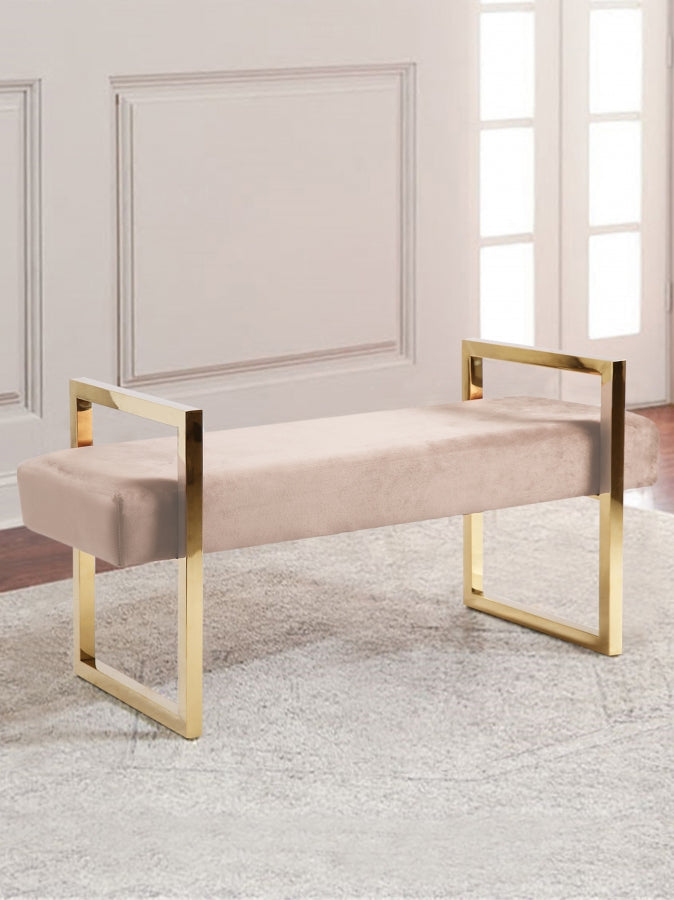 Banc en velours Olivia