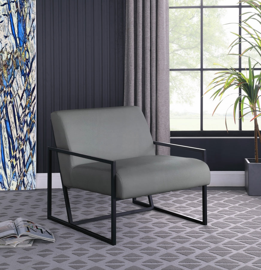 Chaise d'appoint Industry en similicuir