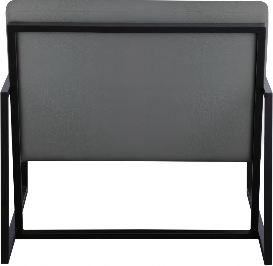 Chaise d'appoint Industry en similicuir