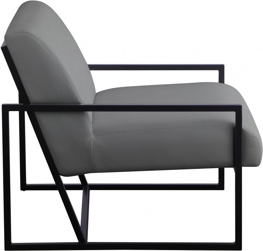 Chaise d'appoint Industry en similicuir