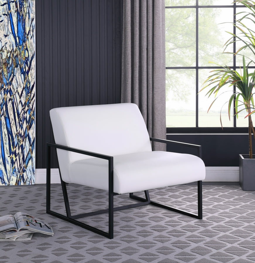 Chaise d'appoint Industry en similicuir