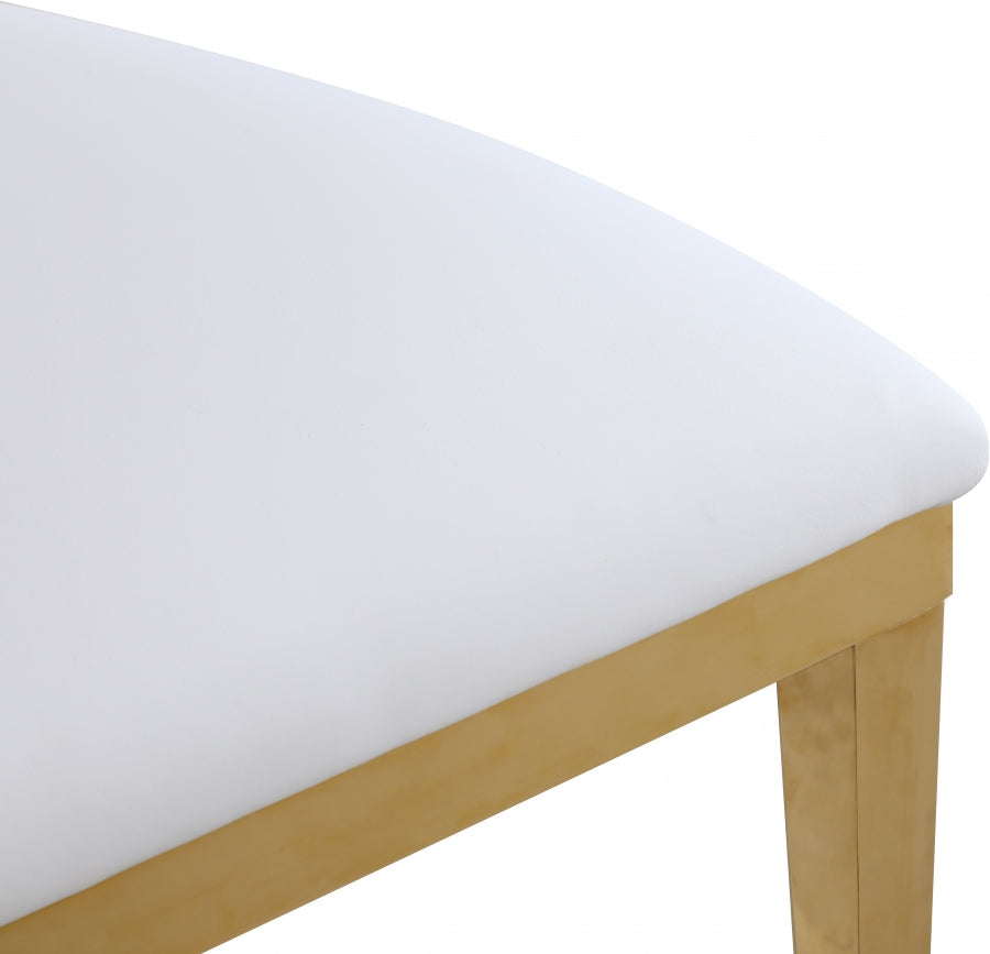 Chaise de salle à manger en similicuir Carousel