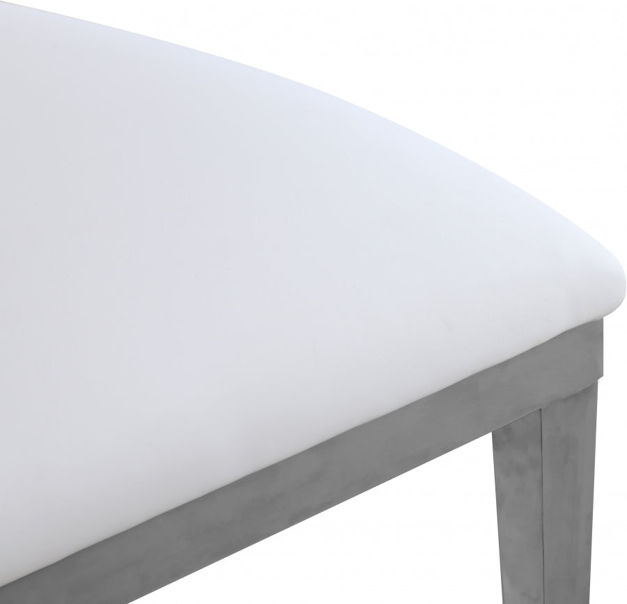 Chaise de salle à manger en similicuir Carousel