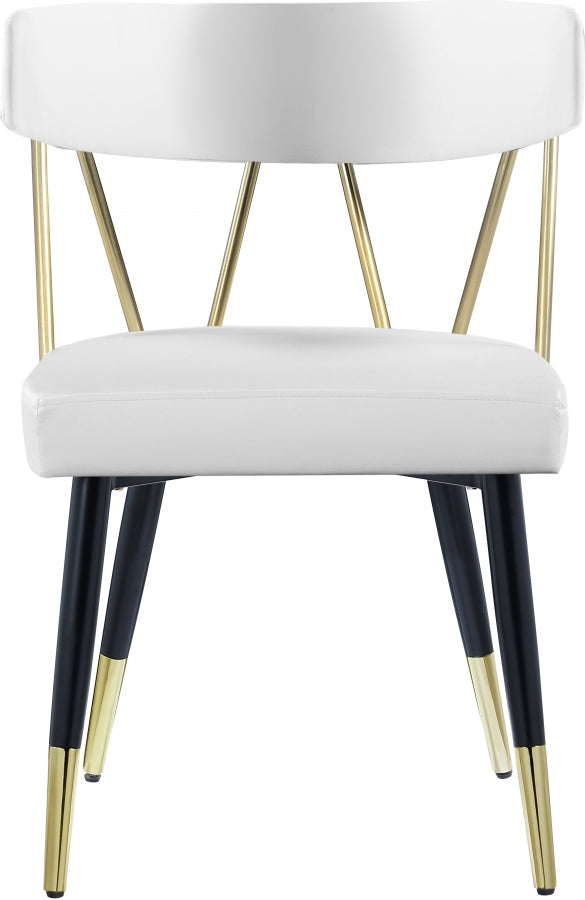 Chaise de salle à manger Rheingold en similicuir