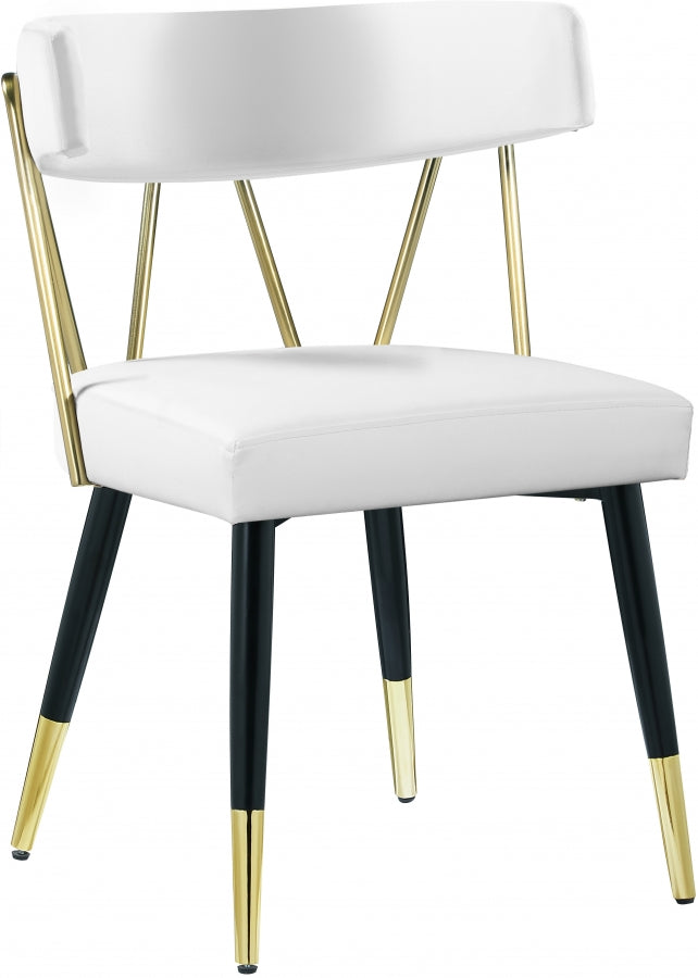 Chaise de salle à manger Rheingold en similicuir