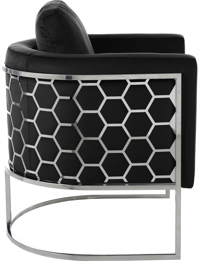 Chaise en velours Casa