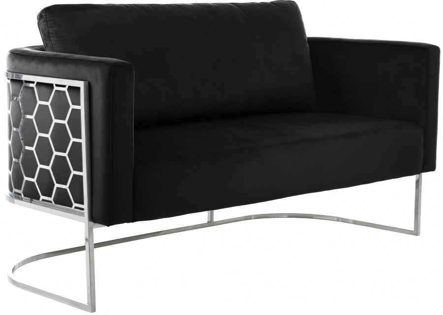 Causeuse en velours Casa