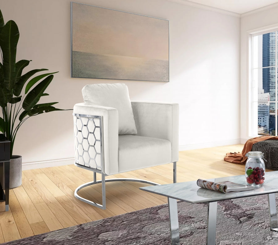 Chaise en velours Casa