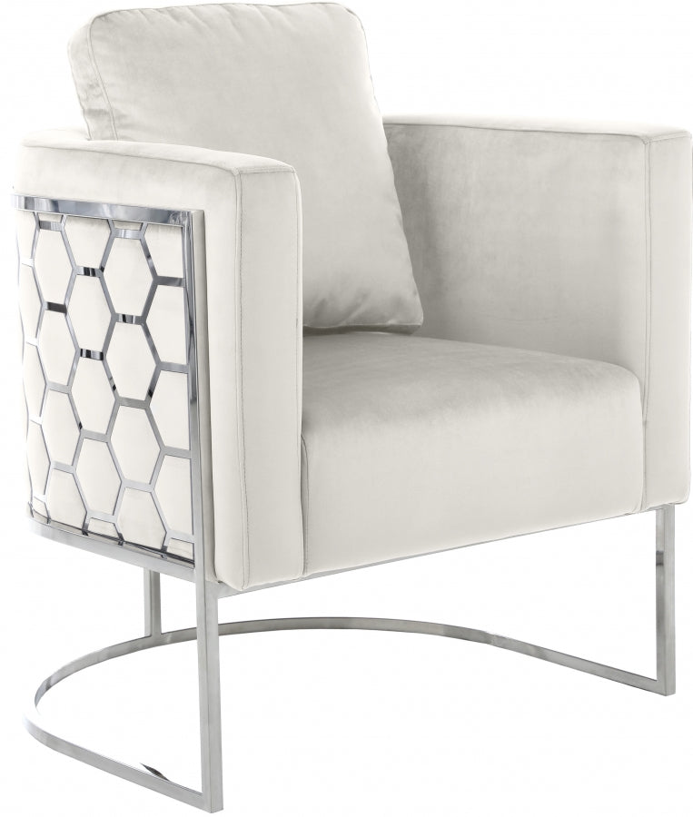 Chaise en velours Casa