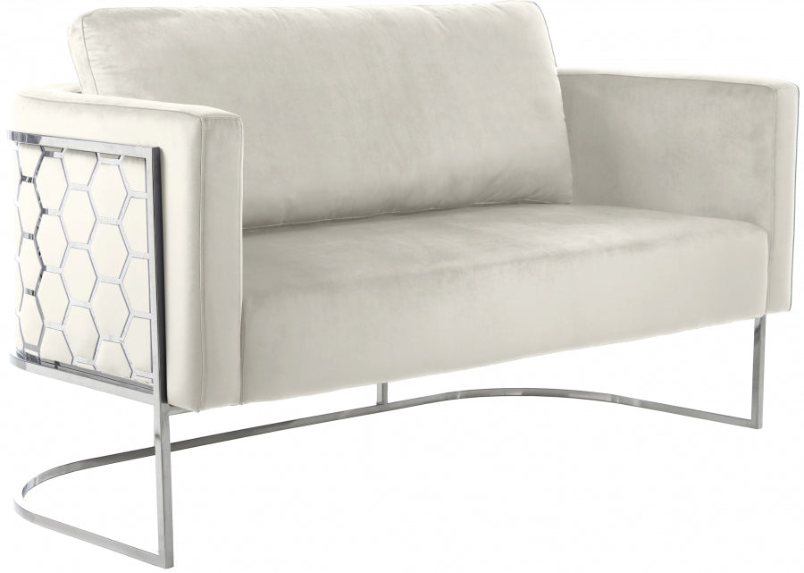 Causeuse en velours Casa