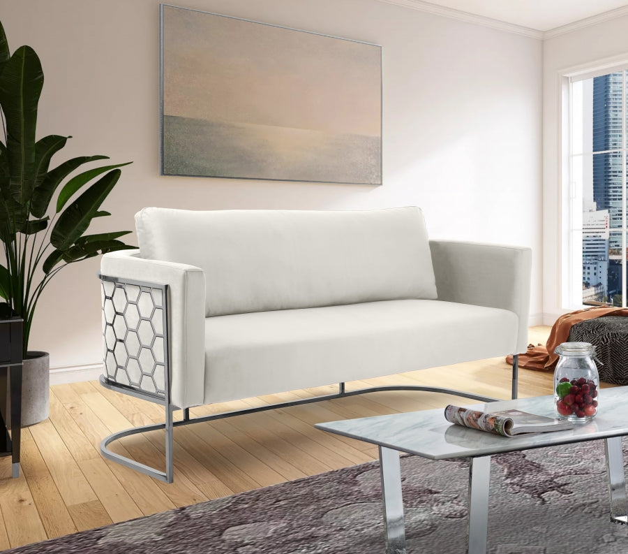 Canapé en velours pour la maison