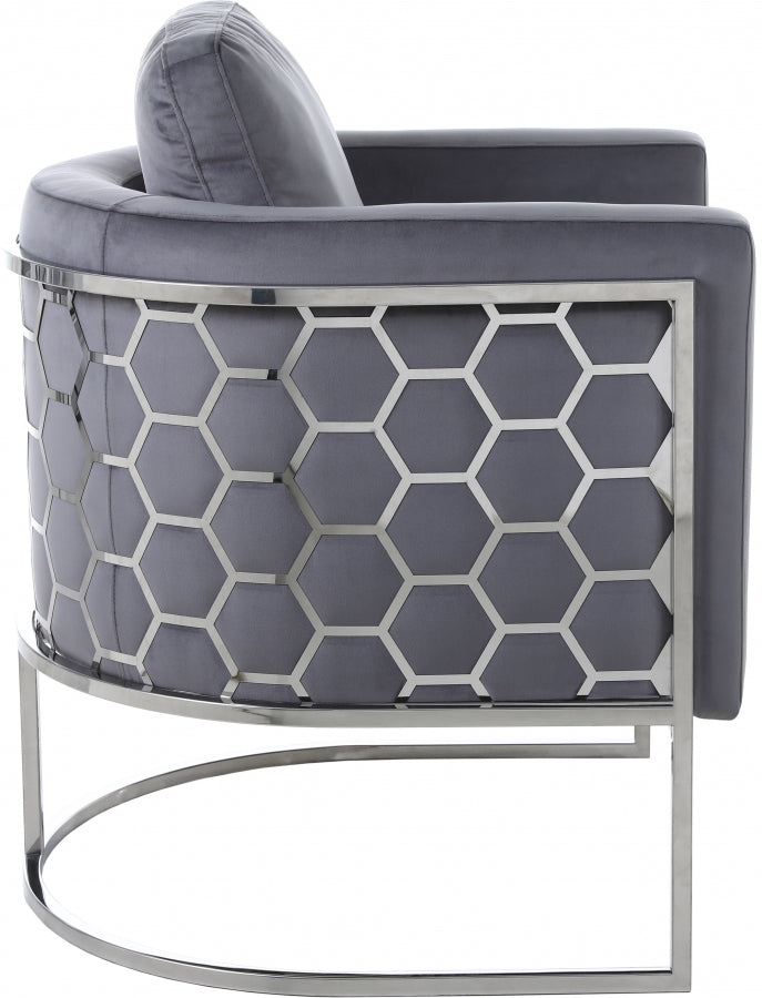 Chaise en velours Casa